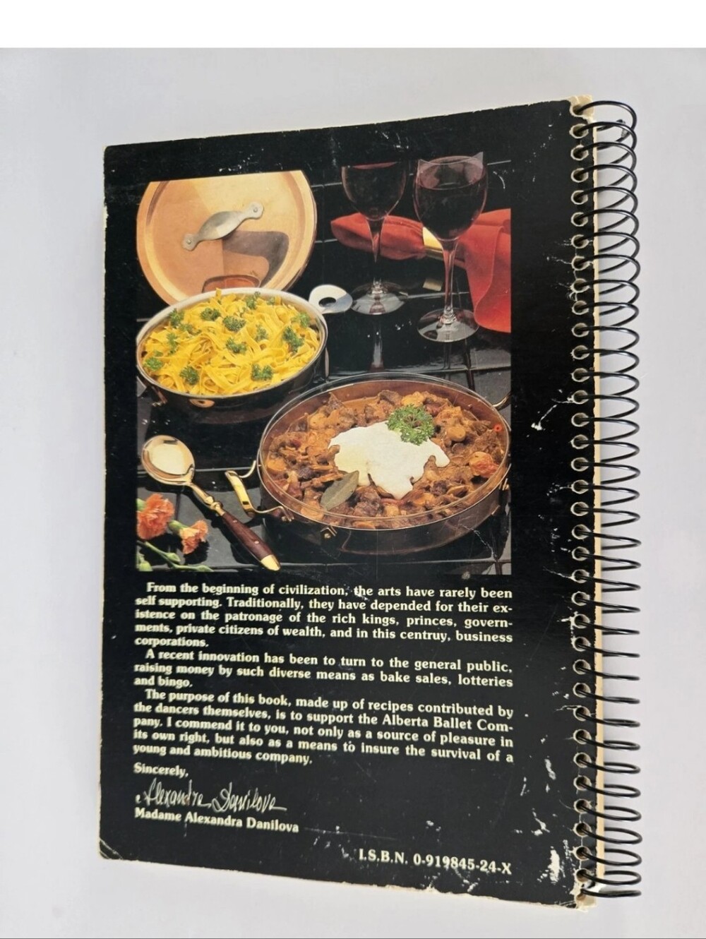 Alberta Ballet Company Cookbook Vintage - Picture 4 of 4